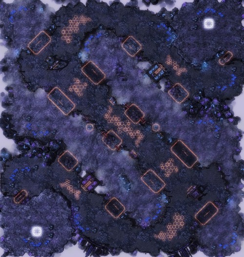 Lubelskich graczy StarCrafta 2. W naszym rejonie New Ladder Maps for 201
