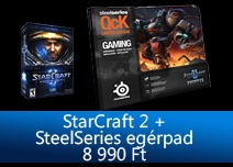 StarCraft 2 + SteelSeries egérpad